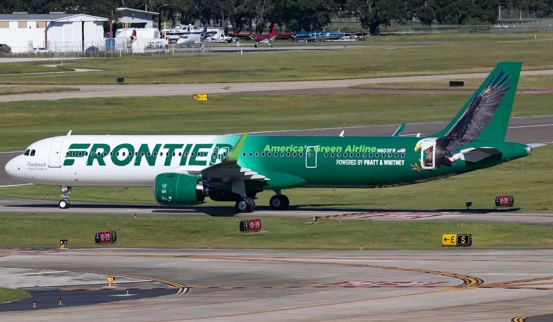 Airbus A321 Frontier Airline